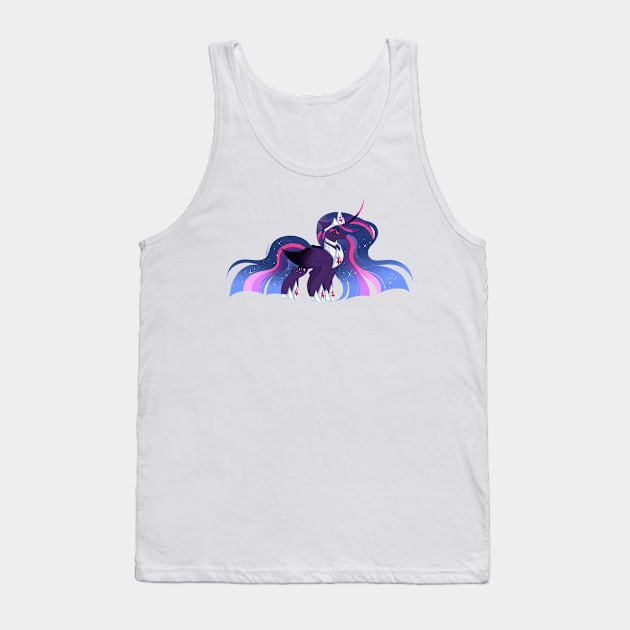 Everlight Everlasting the Alicorn Tank Top by Marie Oliver